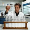 GLOMAXLY 24 Pcs Borosilicate Glass Tubes 4.4 Inch, Thick Wall