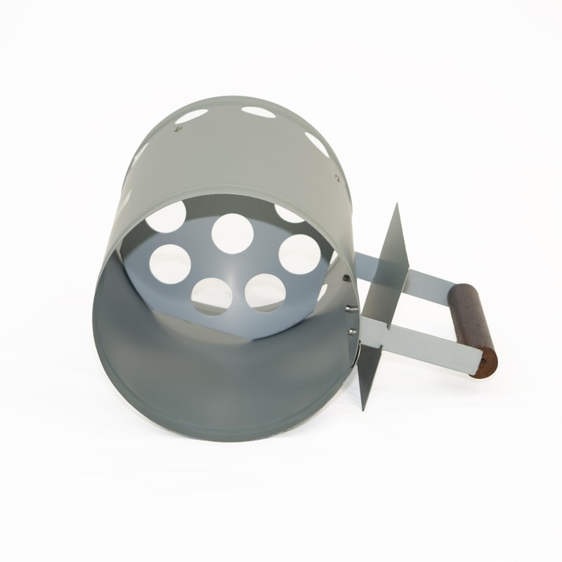 Rammento Extra Large BBQ Chimney Starter - Fast Charcoal Burner