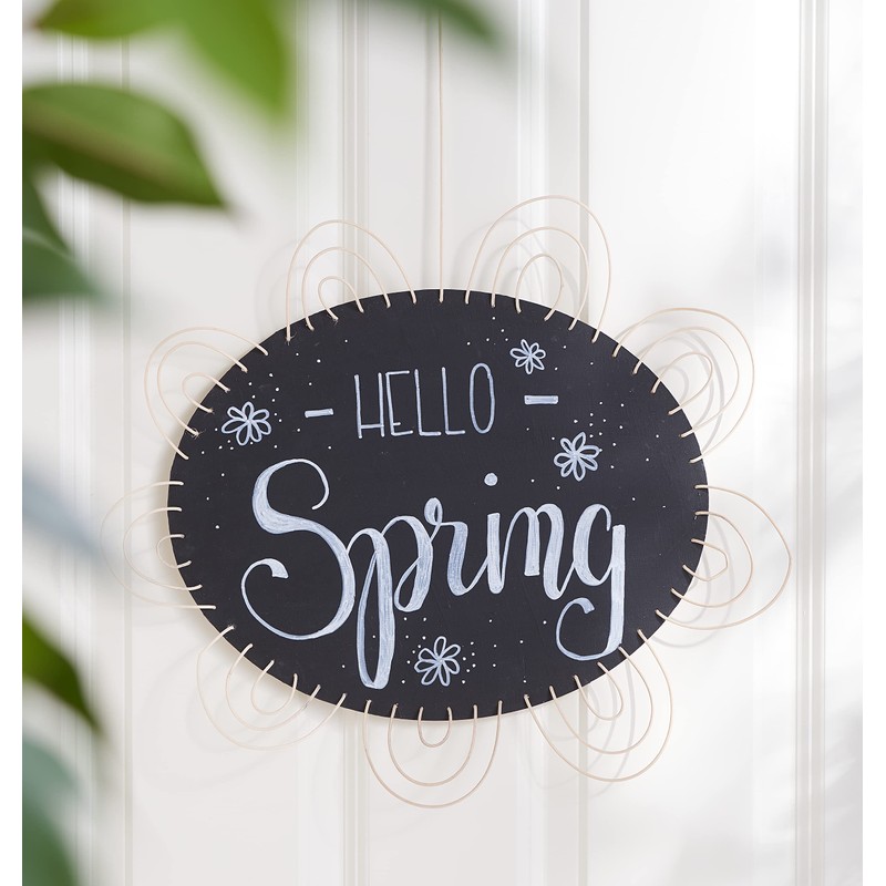 Oval Wicker Base 4mm 35 x 28cm 55 Holes