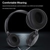 Over-Ear Headphones, Foldable Compact Wired Headset, Easy to Adjust/Sports/Lightweight Stereo