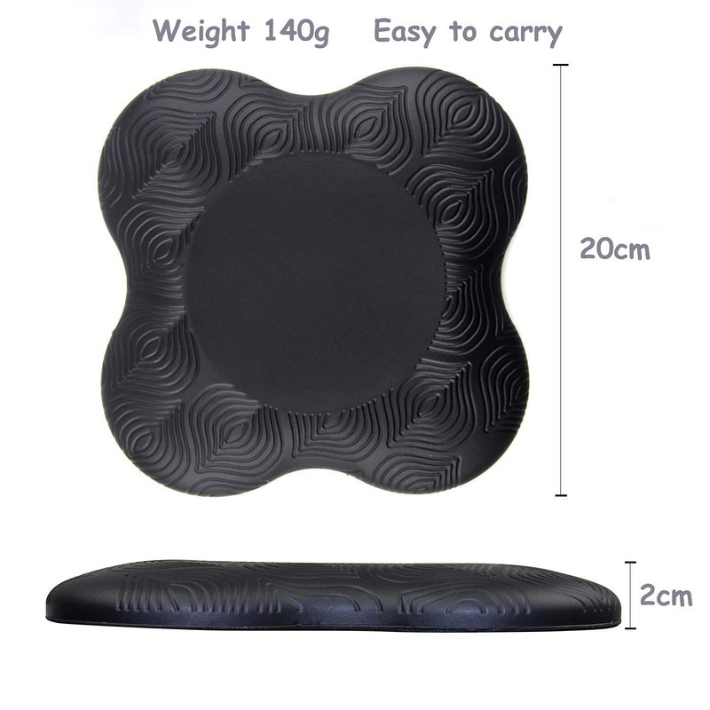 Zealtop Yoga Knee Pads Cushion Extra Thick for Knees Elbows