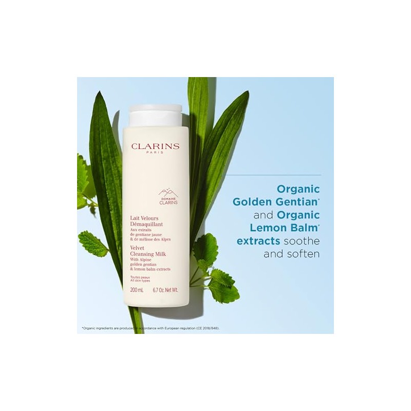 Clarins Cleansing milk velvet for women by clarins