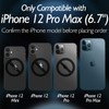 Shacoryze for iPhone 12 Pro Max Back Glass Protector (3-Pack),