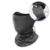 Cooling Riding Mask / Cool Scarf / UV Protection Face Cover XTJ24_Dark Black