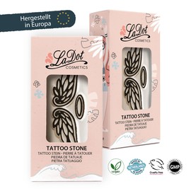 LaDot Tattoo for Children and Adults, Temporary Skin-friendly Fake Tattoos, Tattoo Stamps without Needles for Body and Arm, Waterproof, Ceramic Stamp Wings