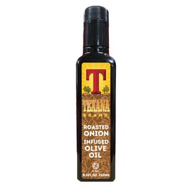Texana Brand Roasted Onion Infused Olive Oil, 250ml (8.5oz)