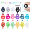 Colourful Cord Clamp Cord Locks Single Hole Spring Cord Locks