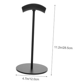 Operitacx Metal Headset Stand Durable Gaming Accessories Headphone Hanger Desk Organizer for Stable Support and Long Term Use