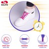 Sulpo Elastic Rubber Shoelaces with Metal Magnetic Fastener - Ties