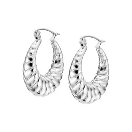 LOTUS STYLE LS2418-4/1 Urban Woman Women's Earrings Made of 316L Stainless Steel, Stainless Steel, No Gemstone, Stainless Steel, No Gemstone