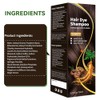 Champú Tinte Castaño Oscuro Nutrición Natural Cubrir Canas Mujer Coloración