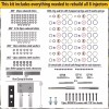 Gearzaar For 7.3L PowerStroke Injector Rebuild Kit w/vice clamp &