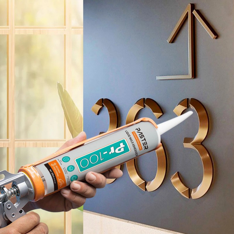 6pcs PR-100 Quick-drying Glue Installation Adhesives for Channel Letter 300ml/PC