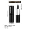 Eyeliner Waterproof Red, Matte Smooth Eyeliner Pencils, Quick-Drying, Smudgeproof, Cream