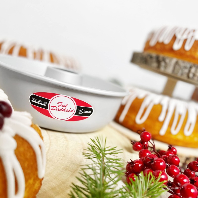 Fat Daddio's RMP-5 Anodized Aluminum Small Ring Mold Pan, 5