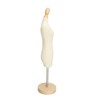 Dress Form Female Mannequin Torso Mini Dress Model with Wooden