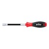 Wiha SoftFinish 341SF Hexagonal Socket Spanner Screwdriver with Flexible Shaft,