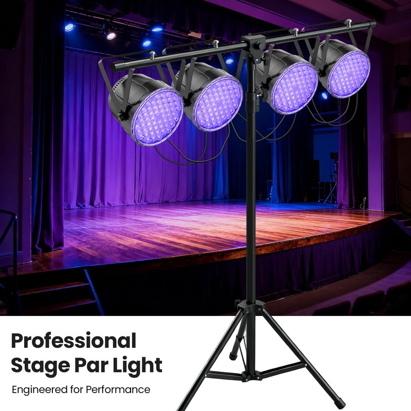 Big Dipper LED Stage Lights Par Lights 54X3W RGB 3in1
