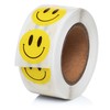 Smiley Face Stickers 1000 pcs | Yellow Happy Smile Stickers