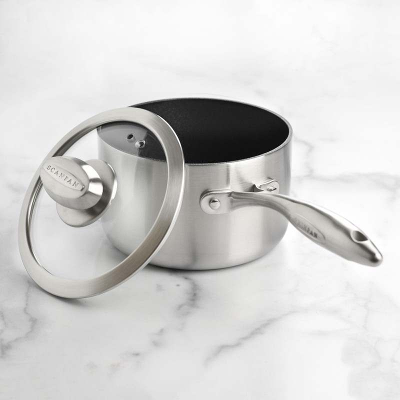 Scanpan CX+ 2-quart Saucepan - Stratanium Plus Nonstick - 5-ply