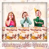 ORNACELE 2PCS Thanksgiving Fall Tablecloth Disposable - 108" × 54",