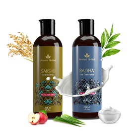 AVIMEE HERBALHair Cleanser Combo : Sakshi Hair Cleanser (200ml) & Radha Hair Conditioner (200 ml)