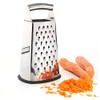 BUTLERS Menuett Square Grater, Vegetable and Parmesan Grater, Stainless Steel,