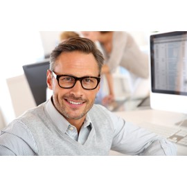 Reader Republic 4 Pack of Blue Light Reading Glasses - Scratch Resistant Readers for Men, Women (Timeless Classics, 2.50)