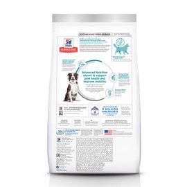 Hill's Science Diet Dry Dog Food, Adult, Large Breed, Healthy Mobility for Joint Health, Chicken Meal, Brown Rice & Barley Recipe, 30 lb. Bag