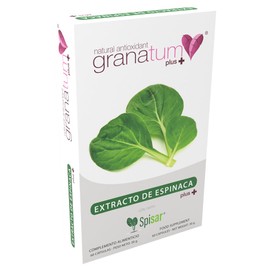 NATURAL ANTIOXIDANT GRANATUMPLUS+ Granatum Plus - Spinatextrakt - 20-Hydroxyecdysone - Nahrungserg?nzungsmittel - Stoffwechselwohlbefinden - Sportliche Leistung - Muskelmasseaufbau - 1 Box 60 Kapseln