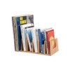 MobileVision Bamboo Versatile 6 Dividers/Sections Orgainzer for Book Rack, Video,