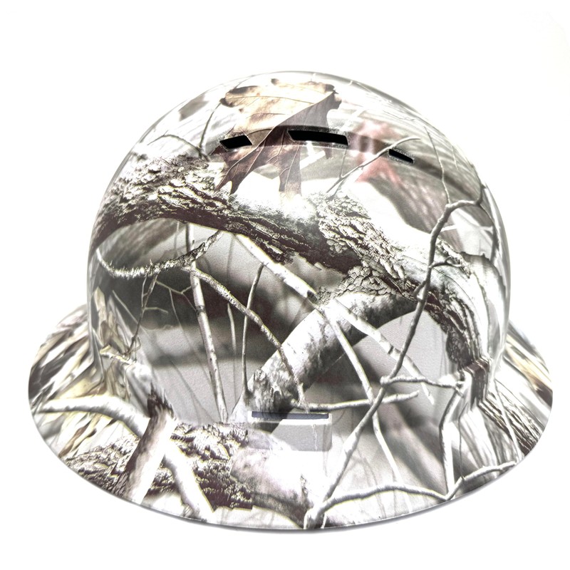 Zeluga 15-451 HDPE Full Brim Hard Hat, Construction Safety Helmet