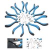 8 Kinds of Jewelry Repair Tool Steel Pliers Wire Cutter
