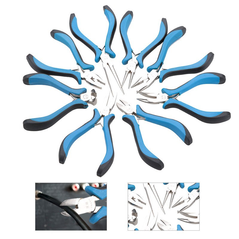 8 Kinds of Jewelry Repair Tool Steel Pliers Wire Cutter