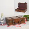 Kepciti Retro suitcases, suitcases, fashionable retro suitcases, travel style decorative