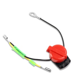 FLYPIG ON Off Engine Stop Kill Switch for Honda GX120 GX160 GX200 GX240 GX270 GX340 GX390 36100-ZE1-015