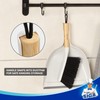 MR.SIGA Dustpan and Brush Set, Portable Cleaning Brush and Dustpan