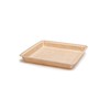 Ecopack Pack of 8 Disposable Paper Square Moulds for Tarts,