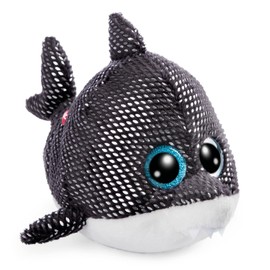 NICI Glubschis: The Original - Glubschis Shark Ferris 15 cm - Cuddly Toy Shark with Big Eyes - Fluffy Plush Toy with Glitter Eyes - Cuddly Toy for Cuddly Toy Lovers