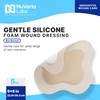 Nuveria Labs Hospital Grade Sacral Bordered Silicone Foam Wound Dressing