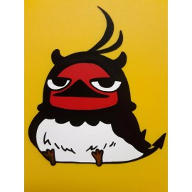 Black Clover Nero Bird Sticker Vinyl Decal Great for Windows/Laptop