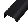 LICTOP 10 Pcs 150mm / 5.91" Flat Black Modern Finger
