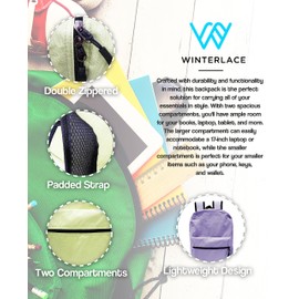 4 Pack 17” Backpacks, Dual Compartment Zippered Adjustable Straps Outdoor Travel Work (Black)