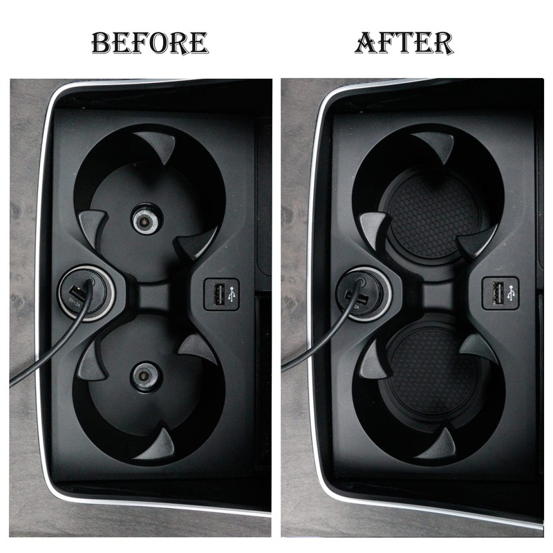 SINGARO Car Cup Coaster, 4PCS Universal Non-Slip Cup Holders Embedded