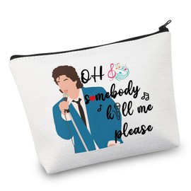 VAMSII The Wedding Movie Singer Makeup Bag Wedding Singer Gifts Movie Fans Gift for Friend Wedding Cosmetic Pouch (OH BAG)