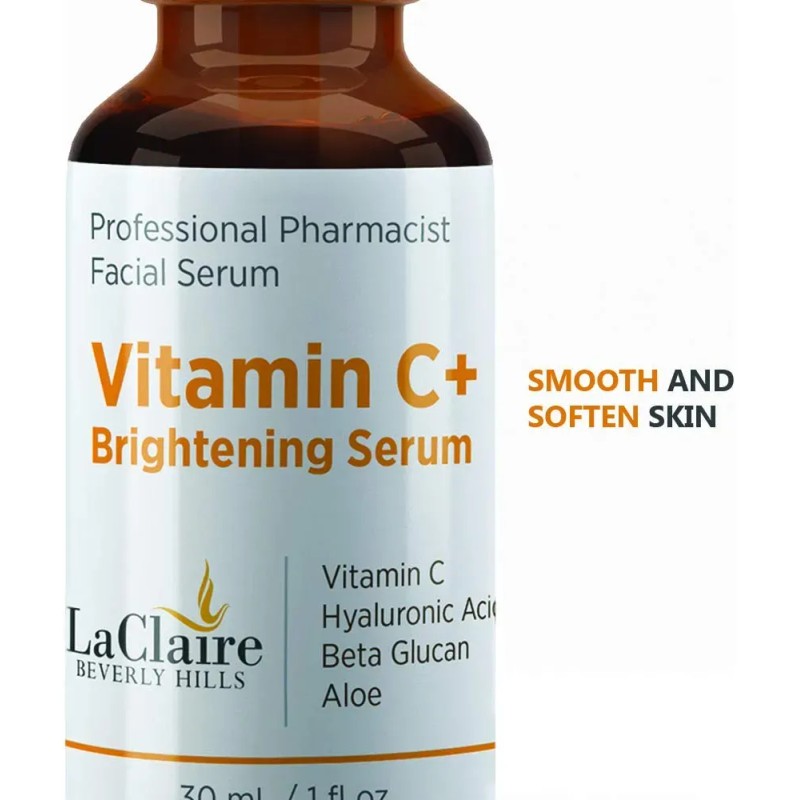 Laclaire Vitamin C Serum For Face With Hyaluronic Acid Anti