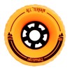 MBS All-Terrain Skateboard Wheels - Orange