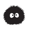 Ghibli Laputa Spirited Away Dust Bunnie Black Decal Stickers Sticker