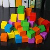 1cm Wood Blocks for Crafts, 500Pcs Unfinished Wood Cubes, Natural