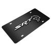 iPick Image for Dodge SRT Hellcat 3D Logo Black Carbon
